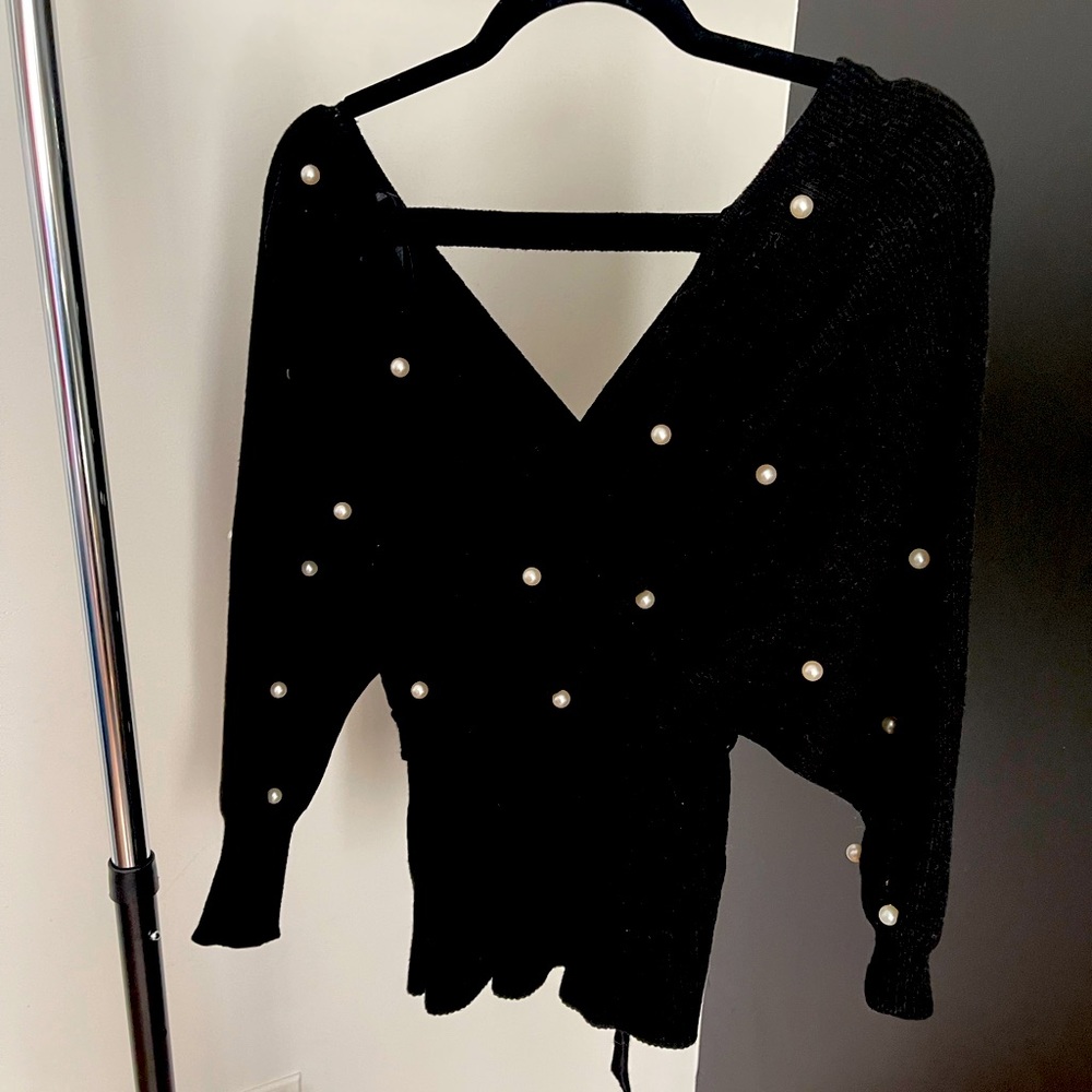 Black sweater